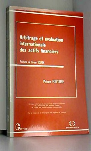Arbitrage et évaluation internationale des actifs financiers