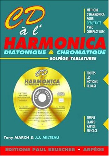 Couverture de CD à l' Harmonica diatonique & chromatique