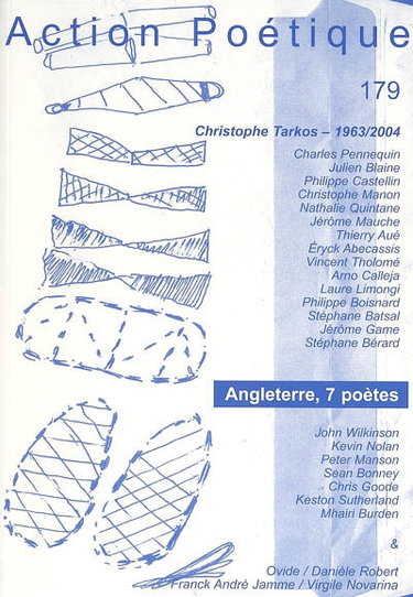 Couverture de Action poétique, n° 179. Angleterre, 7 poètes
