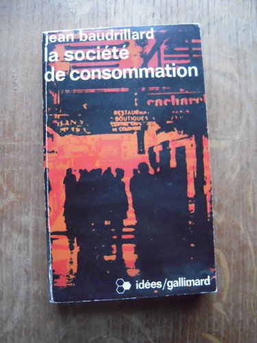 Couverture de LA SOCIETE DE CONSOMMATION, SES MYTHES, SES STRUCTURES