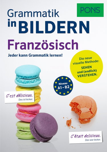 Couverture de PONS Grammatik in Bildern Französisch: Jeder kann Grammatik lernen