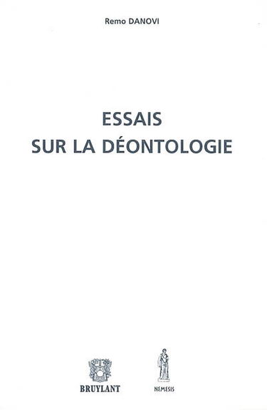 Essais sur la déontologie