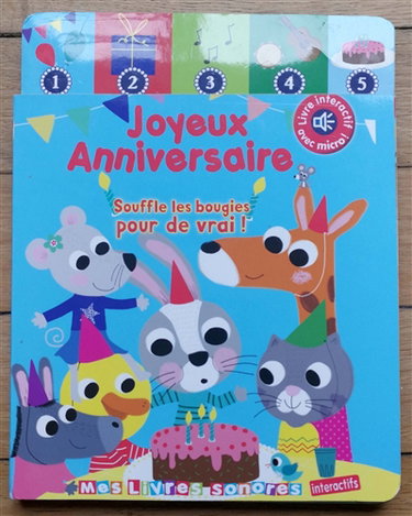 Couverture de Joyeux anniversaire : souffle les bougies pour de vrai !
