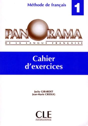 Panorama, 1 : méthode de français. Cahiers d'exercices
