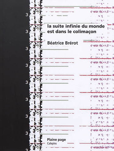 La suite infinie du monde est dans le colimaçon