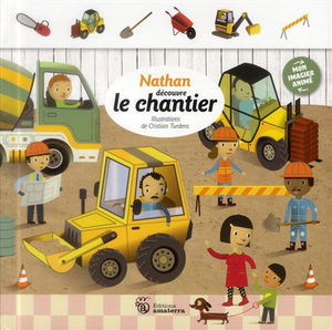 Nathan découvre le chantier