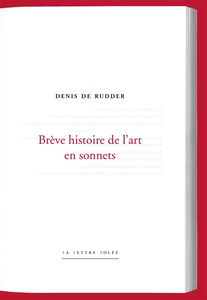 Brève histoire de l'art en sonnets