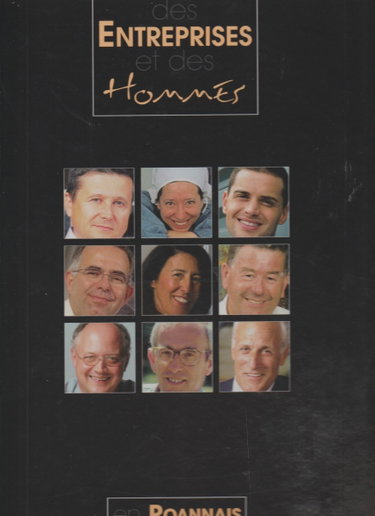 Couverture de Des entreprises et des hommes en Roannais par Collectif