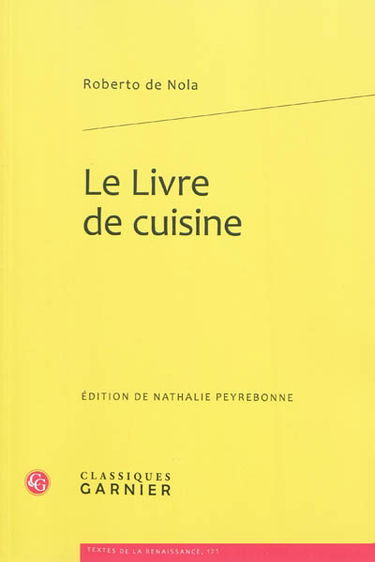 Le livre de cuisine
