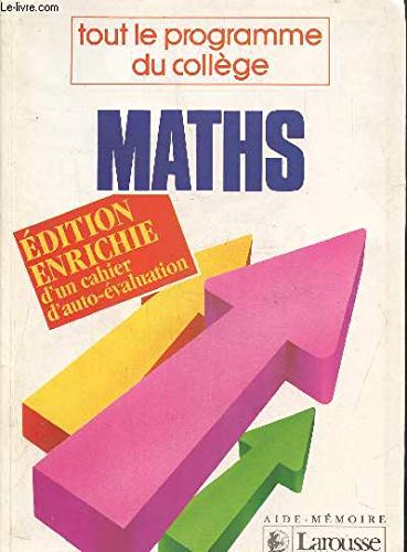 AIDE-MEMOIRE MATHS