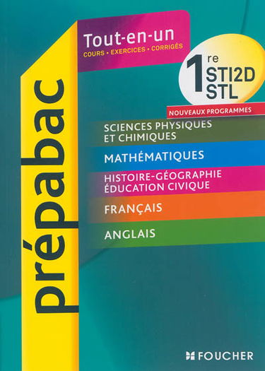 Toutes les matières générales premières STI2D, STL