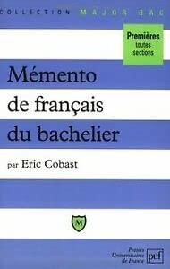 Mémento de français du bachelier