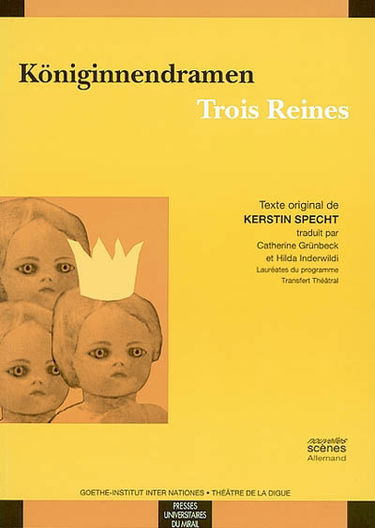Königinnendramen : die Froschkönigin, Schneeköniginnen, die Herzkönigin. Trois reines : la reine-grenouille, reines des neiges, la reine de coeur