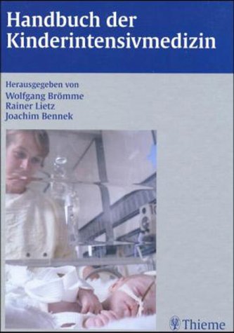 Couverture de Handbuch der Kinderintensivmedizin.