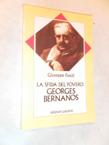Couverture de La sfida del povero: Georges Bernanos.