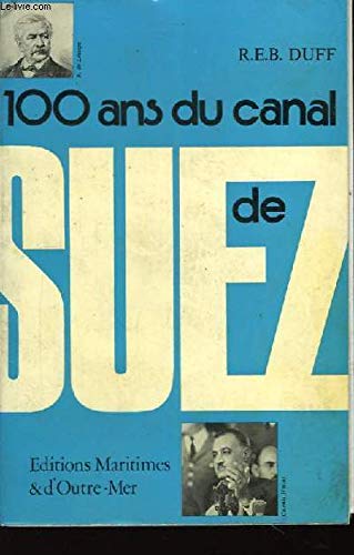 Couverture de 100 ans du canal de suez