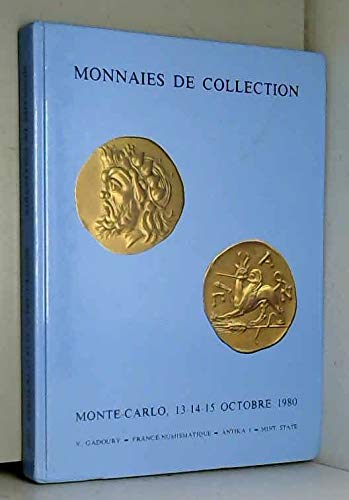 MONNAIES DE COLLECTION MONTE CARLO 13 14 15 OCTOBRE 1980