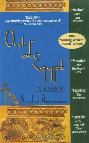 Couverture de Out of Egypt: A Memoir par André Aciman