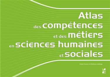 Atlas des compétences et des métiers en sciences humaines et sociales