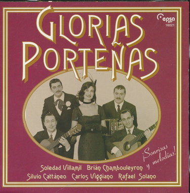 Couverture de Glorias Portedas 1 [Import] par Glorias Portenas