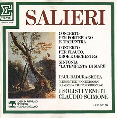 Couverture de Salieri: Concertos/sinfonia [UK Import]