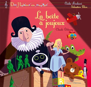 Couverture de La boîte à joujoux par Claude Debussy