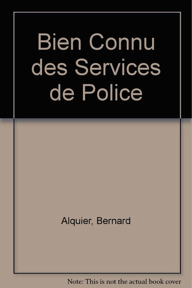 Bien connu des services de police