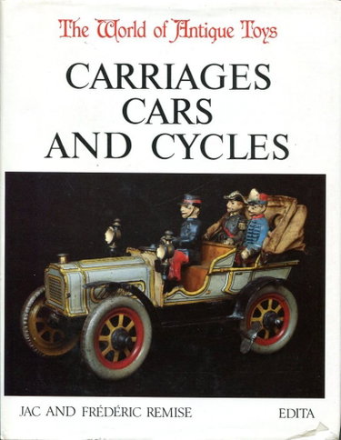 Couverture de Encyclopédie des jouets. Attelages automobiles et cycles