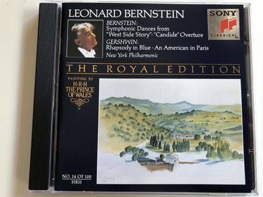 Couverture de Bernstein: Oeuvres Symphoniques - Gershwin: Rhapsody in Blue, An American in Paris ( coll. The Royal Edition Vol.14 )