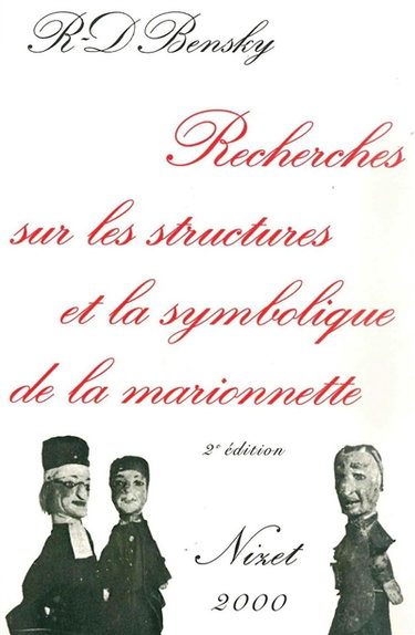 Couverture de Recherches sur les structures et la symbolique de la marionnette