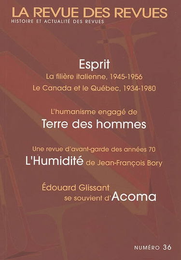 Revue des revues (La), n° 36