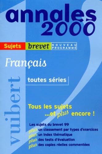 Français : brevet 2000