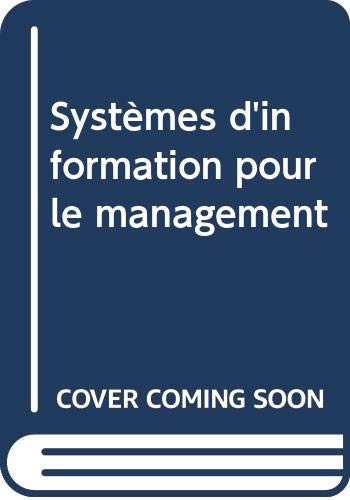 Systèmes d'information pour le management