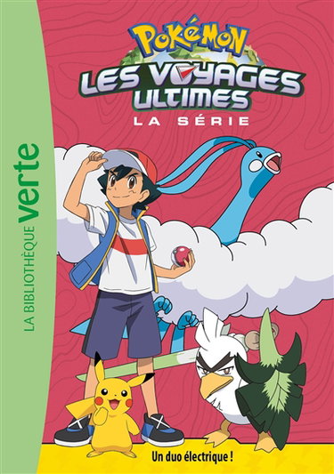 Couverture de Pokémon : la série Les voyages ultimes. Vol. 22. Un duo électrique !