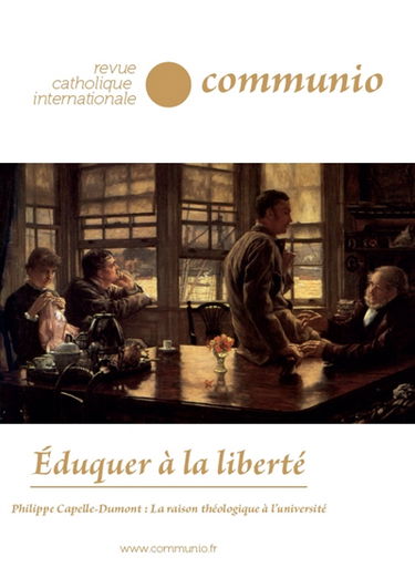 Communio, n° 254. Eduquer à la liberté
