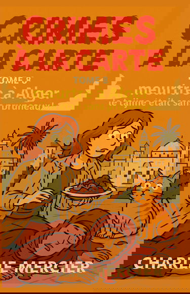CRIMES À LA CARTE – Tome 8 : Meurtre à Alger : Le tajine était sans pruneaux: humour, suspense et gastronomie, dans une intrigue cosy crime savoureuse où chaque page vous fait saliver… ou frissonner.