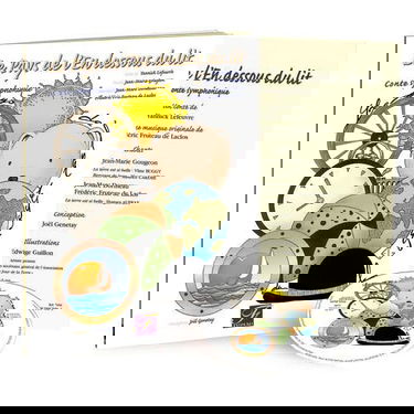 Le pays de l'en dessous du lit - Livre + CD inclus