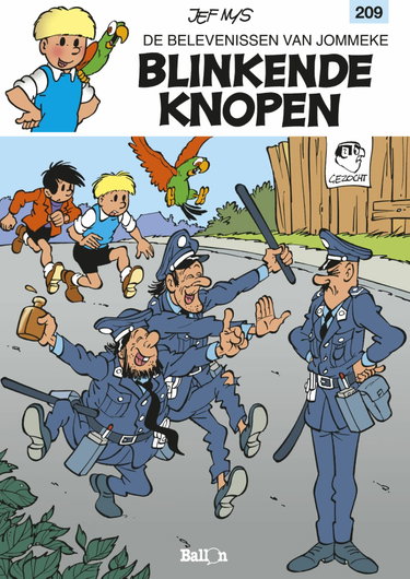 Couverture de Blinkende knopen