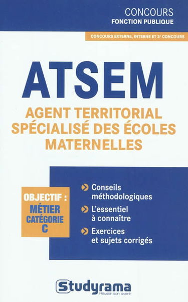 ATSEM : agent territorial spécialisé des écoles maternelles