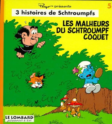 Couverture de Les malheurs du Schtroumpf coquet