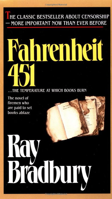 Couverture de Fahrenheit 451 par Ray Bradbury