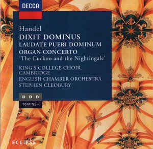 Couverture de Dixit Dominus/Orgelkonz/+ [Import]