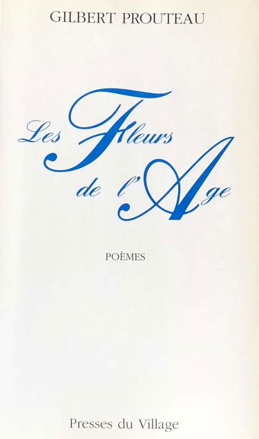 Les Fleurs de l'âge