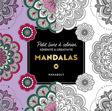 Couverture de Le petit livre de coloriages : Mandalas