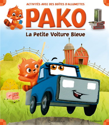 Pako. Vol. 8. La petite voiture bleue : activités avec des boîtes d'allumettes