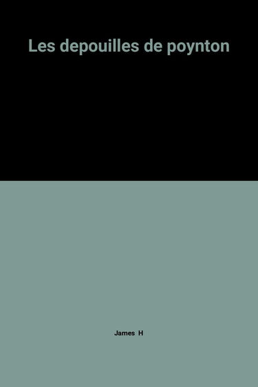 Les dépouilles de Poynton