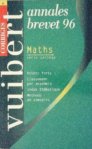 Mathematiques Brevet. Corriges