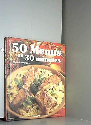 50 menus en 30 minutes