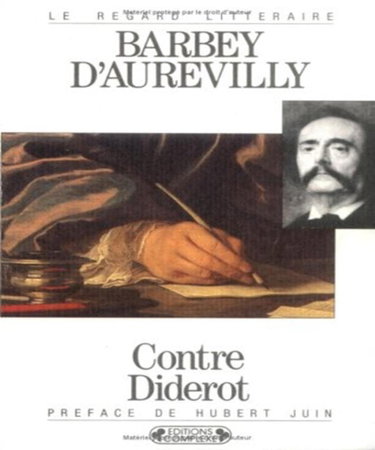 Couverture de Contre Diderot