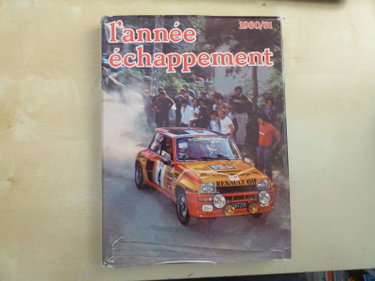 Couverture de L' ANNEE ECHAPPEMENT 1980/81